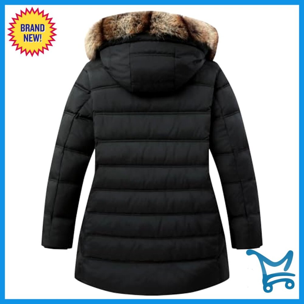 Plus Size Down Puffer Coat Windproof Waterproof D… - image 2